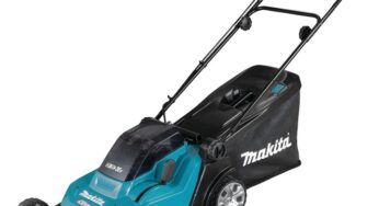 Baterie Masina De Tuns Iarba Makita 2x18V DLM432Z, 43cm latime taiere, 2-7.5cm inaltime taiere, 50L cos, 92dB nivel zgomot