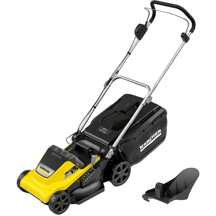 Review Karcher Masina de tuns iarba LMO 4-18 — Capacitate coș 40l