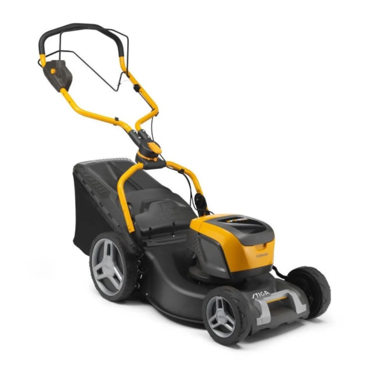 Merită Masina Tuns Gazon Stiga Collector 548e S Kit + baterii si autopropulsie — Păreri