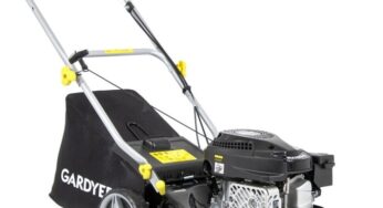 Review Gardyer Masina de tuns iarba pe benzina, 3 KM, latime 40 cm, inaltime reglabila, cos 40 L