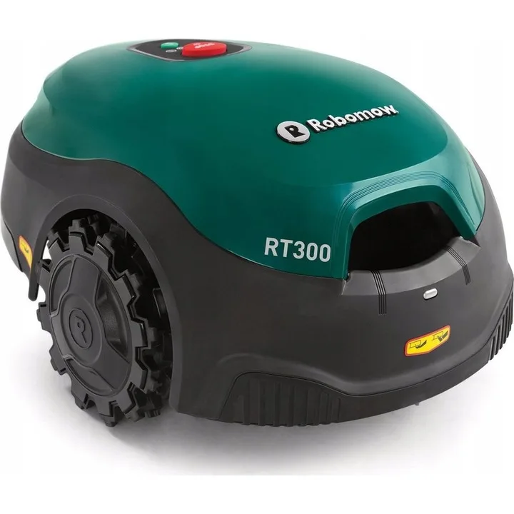 Review Robomow RT300 Robot — tip alimentare Acumulator