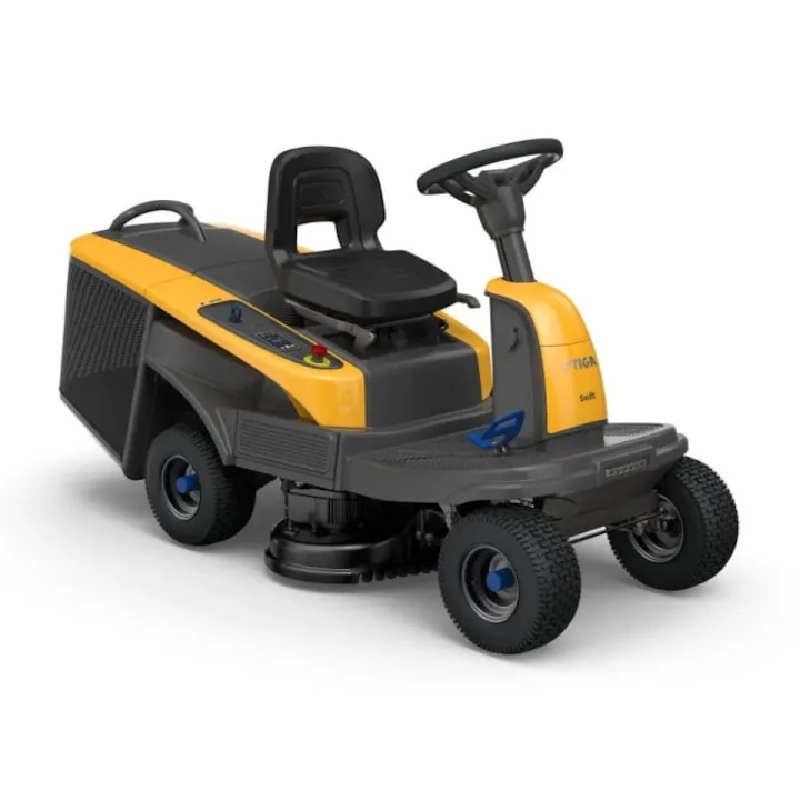Review Stiga Tractoras Tuns Gazon Swift 372e — putere motor 2 kW