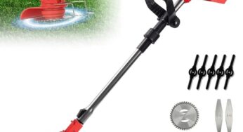 Review OEM Masina electrica de tuns iarba 650W, 2 acumulatori, lama metalica — Caracteristici, Păreri & Preț Actualizat