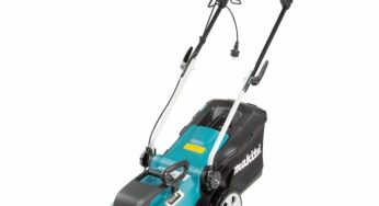 Masina de tuns iarba electrica Makita ELM 3320 – 1200 W, 400 mp, cos colector 30 l — Recenzie Detaliată, Testare & Recomandări