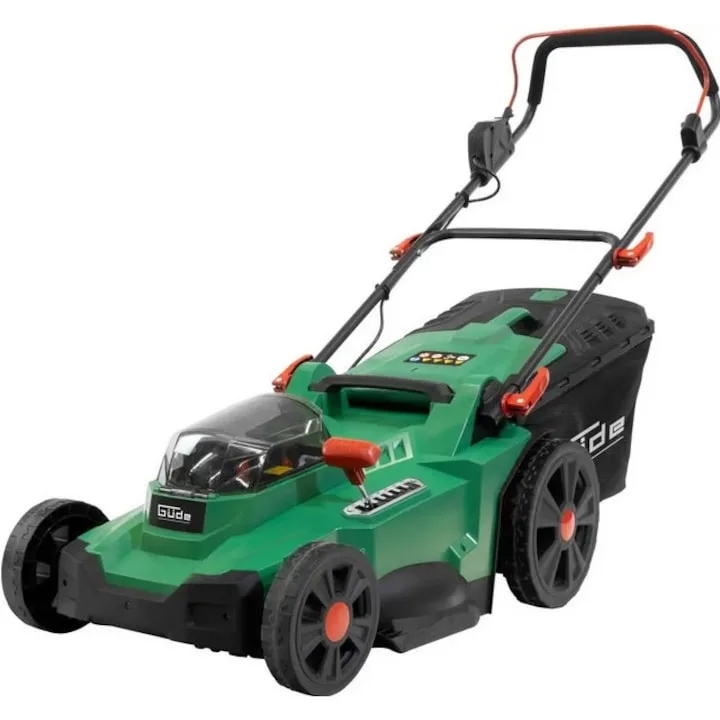 Review GUDE Masina de tuns iarba Verde - tip alimentare acumulator