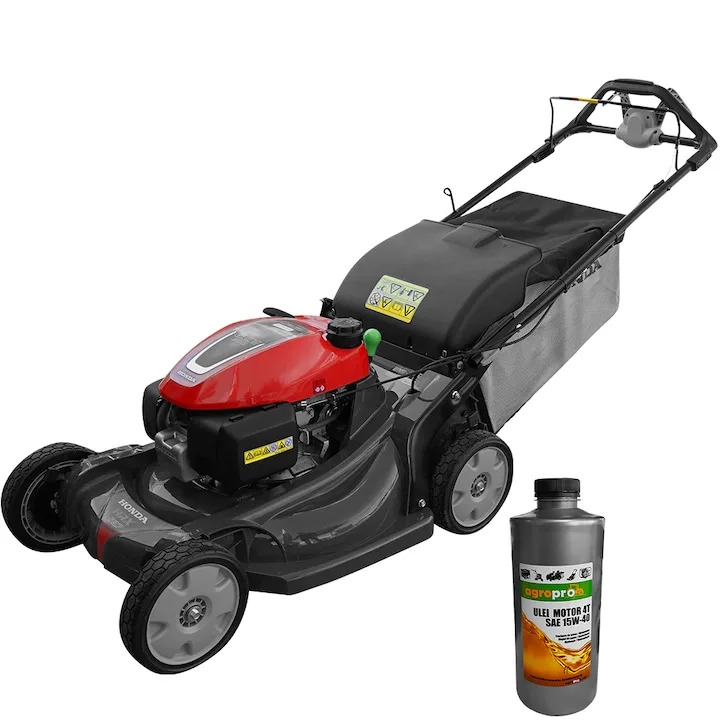 Review Honda HRX 537 C5 VKE masina tuns gazon putere 3.2 kW latime taiere 53 cm volum cos colector 85 l nivel zgomot 98 dB - Merită Cumpărat? Opinii & Păreri