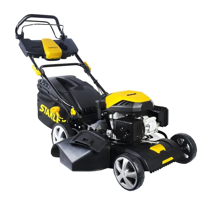 Review Stanley Masina de tuns gazon autopropulsata pe benzina SLM-196-510-SP 4.3 CP 51 cm 60 l sac colector — Merită Cumpărat?