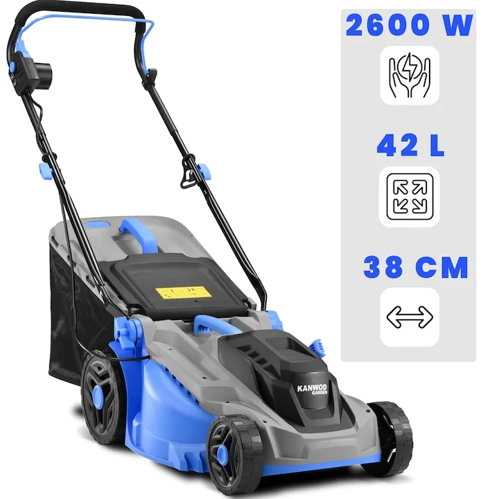 Masina de tuns iarba electrica Kanwod KGALM-1638 — Recenzie Detaliată