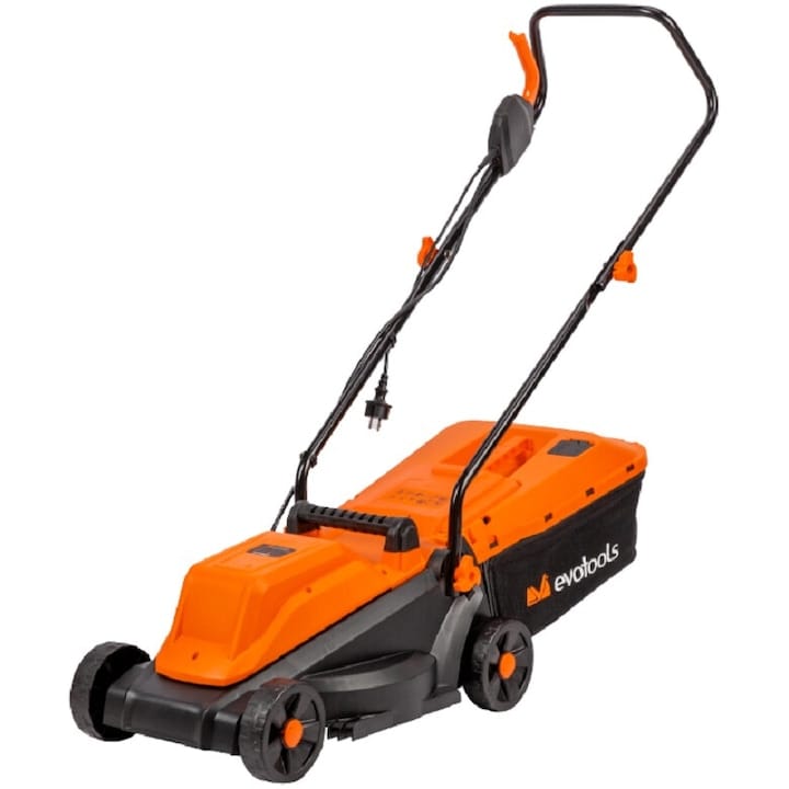 Review EVOTOOLS Masina de Tuns Iarba LM 1200 EPTO Putere 1200W Latime taiere 320 mm Volum cos colector 30 l