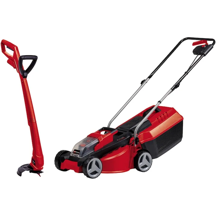 Review Einhell Set Masina de tuns gazon pe acumulator PXC GE-CM 18/30 + Trimmer GC-CT 18/24 Li — Merită Cumpărat? Opinii & Păreri
