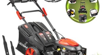 Review Lehmann LGALM-2646 Mașină de tuns gazon pe benzină autopropulsată 3.53CP 46cm 50L — Merită cumpărat? Opinii & Păreri