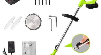 Review OEM Masina de tuns iarba telescopica, 850W, 15cm, 21V – putere motor 850W, tip alimentare acumulator, latime taiere 15 cm