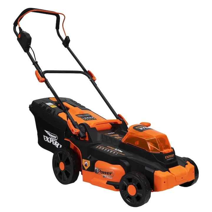 Review Ruris Masina de tuns gazon Expert 370 E cu 2 acumulatori Li-Ion