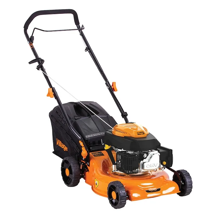 Review Villager ATLAS 3010T masina de tuns gazon pe benzina 3.6 CP 42 cm latime de lucru 40 l volum sac colector – Merită Cumpărat?
