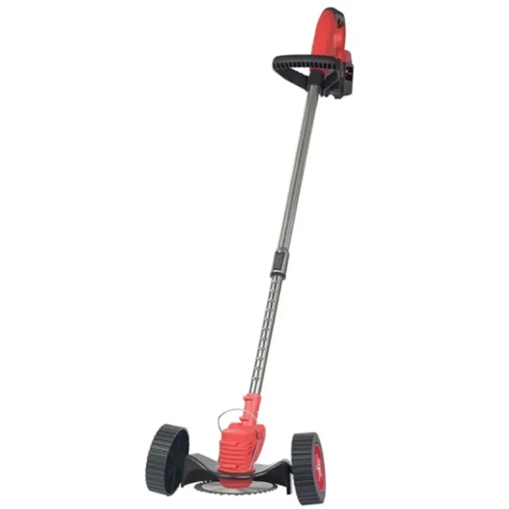 Review coshop Mașina electrică de tuns iarbă cu roți 2 baterii 48V — putere motor 1200 W